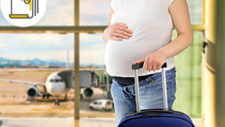 缩图 - 孕妇旅游要注意 怀孕周数多少可以搭飞机？出发前准备药物、医生证明文件知多啲