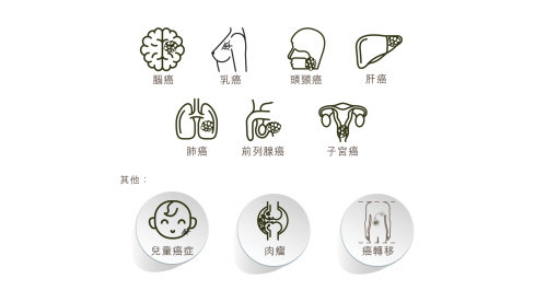 縮圖 - 治療癌症種類